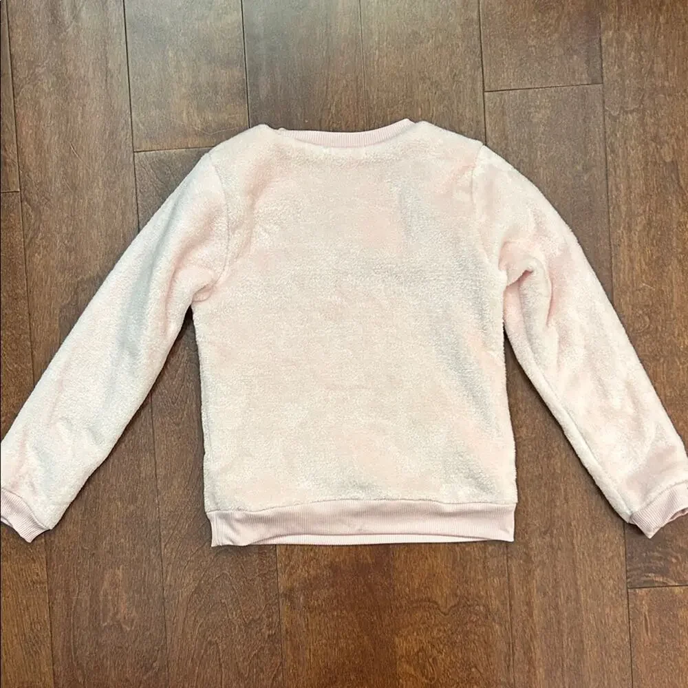 Derek Heart Kid’s Deliciously Soft Pink Set with Sequin Bow Details, Size 6